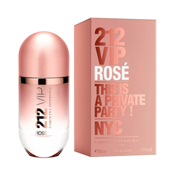 Perfume Femenino Carolina Herrera 212 Vip Rose 50ml EDP