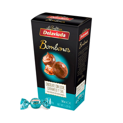 Bombones Delaviuda Chocolate con Leche Caramelo y Sal 150gr