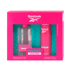 Kit Perfume Femenino Reebok Inspire Your Mind 100ml EDT + Desodorante Corporal 150ml