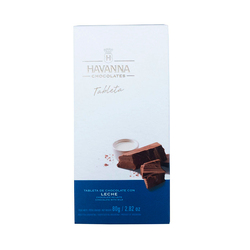 Tableta de Chocolate con Leche 80gr Havanna