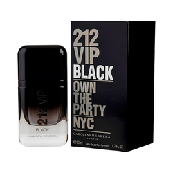 Perfume Masculino Carolina Herrera 212 Vip Black 50ml EDP