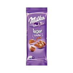Tableta de Chocolate Leger Leche 110gr Milka