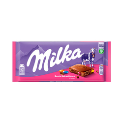 Tableta de Chocolate Bunte Kakaolinsen 100gr Milka
