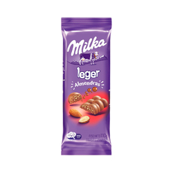 Tableta Chocolate Leger Almendras 110gr Milka