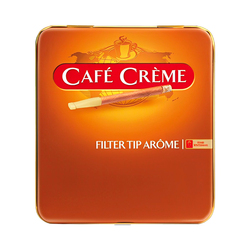 Cigarro Cafe Creme Filter Tip Arome Lata 10 unidades