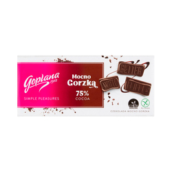 Tableta Chocolate Goplana Amargo 75% Cacao 90gr