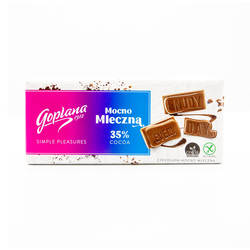 Tableta Chocolate con Leche Goplana 35% Cacao 90gr