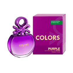 Perfume Femenino Colors de Benetton Purple 50ml EDT