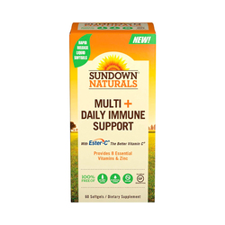 Suplemento Sundown Naturals Multi + Daily Immune Support 60 Cápsulas