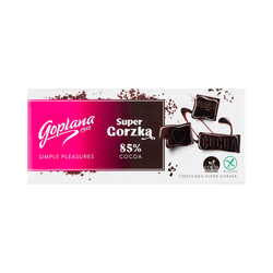 Tableta Chocolate Goplana Amargo 85% Cacao 90gr