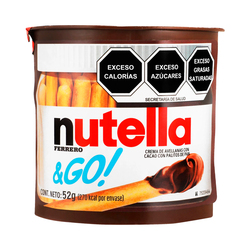 Crema chocolate Nutella Go Breadstick 52gr