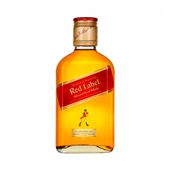Whisky Miniatura Johnnie Walker Red Label 8 años 200ml Petaca