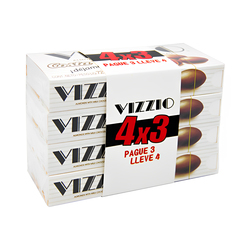 Chocolate Costa Vizzio con Almendra Pack de 4 unidades