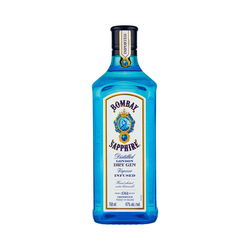 Gin Bombay Sapphire 750ml sin caja