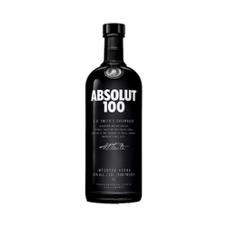 Vodka Absolut 100 Black 1 litro