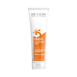 Revlon 45 Days Total Color Care 2 en 1 Shampoo Acondicionador Intense Coppers 275ml