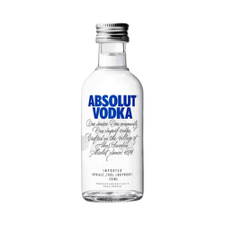 Vodka Absolut Miniatura 50ml