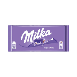 Tableta de Chocolate Milka Alpenmilch 100gr