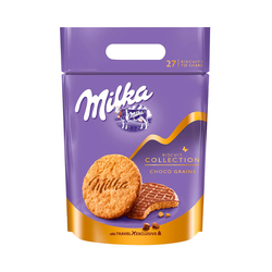 Galletita Multi Grano con Chocolate Milka 378gr