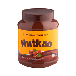 Crema de Cacao y Avellana Nutkao 1 kilo