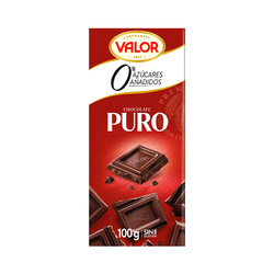 Tableta Chocolate Sin Azcar Valor 100gr