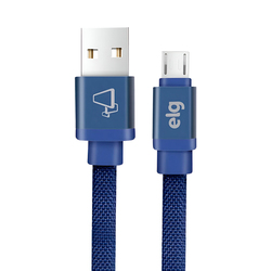 Cable Micro USB Elg CNV510BE 1 metro Azul