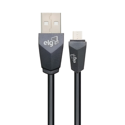 Cable Micro USB Elg M510 1 metro Negro