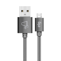 Cable Micro USB Elg M510BY 1 metro Grey
