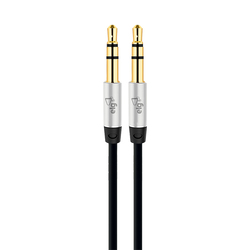 Cable Auxiliar P2 X P2 de Audio Estereo Elg P3510HD 1 metro Negro