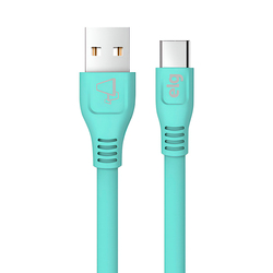 Cable USB Tipo-C Elg ELMC10LBE 1 metro Turquesa
