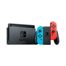 Consola Portátil Nintendo Switch 32GB HAD S KABAH (Japonés) Bivolt Azul Neón Rojo Neón