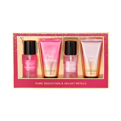 Kit Victorias Secret Pure Seduction & Velvet Petals - Locin Corporal 75ml + Colonia Spray 75ml