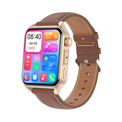 Smartwatch Blulory Glifo AE 45MM Bluetooth IP68 Gold Brown