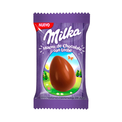 Mini Huevo de Pascua Milka con Leche Chocolate 22gr