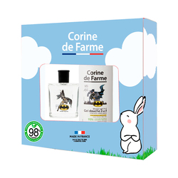 Kit Infantil Perfume Corine de Farme Kids Eau Batman 50ml + Gel de ducha 300ml