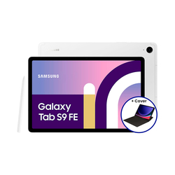 Tablet Samsung Galaxy Tab S9 FE SM-X510 Wi-Fi 8/256GB 10.9 Silver + Cover